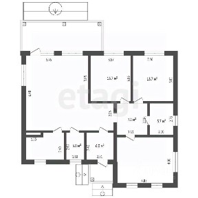 Продается 1-этажный дом, 145 м²