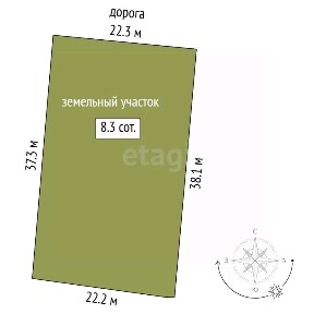 Тюменская область, Тюмень, Центральный, Пчелка СНТ, ул. Вишневая