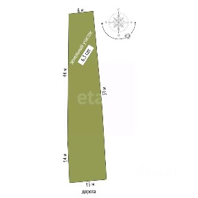Продается 1-этажный дом, 26,1 м²