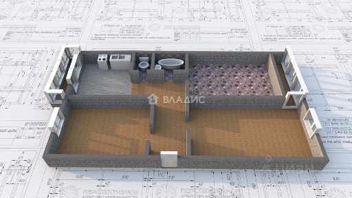 Продается 3-комн. квартира, 58,6 м²