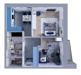 Продается 2-комн. квартира, 52,3 м²
