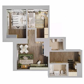Продается 2-комн. квартира, 64,8 м²