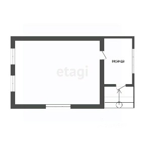 Продается 1-этажный дом, 20 м²