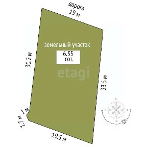 Продается 2-этажный дом, 40 м²