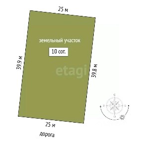 Продается 1-этажный дом, 85 м²