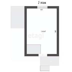 Продается 2-этажный дом, 48 м²