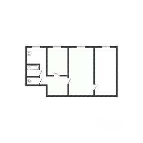 Продается 3-комн. квартира, 54,9 м²