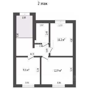 Продается 2-этажный дом, 97 м²