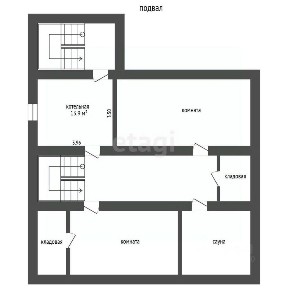 Продается 3-этажный дом, 384,4 м²