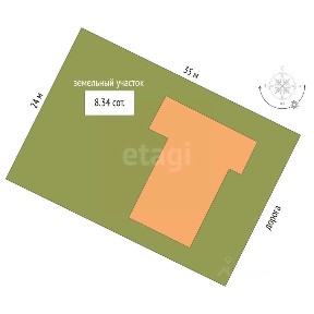 Продается 1-этажный дом, 159,5 м²