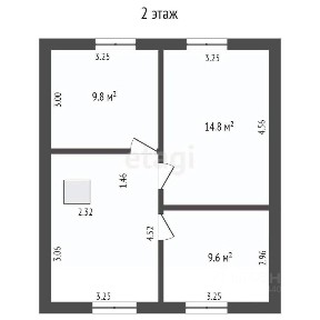 Продается 2-этажный дом, 105,1 м²