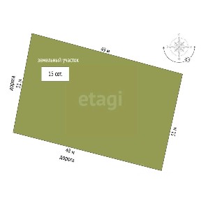 Продается участок, 15 сот.