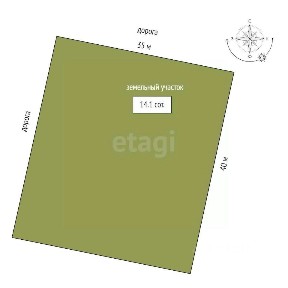 Продается участок, 14,1 сот.