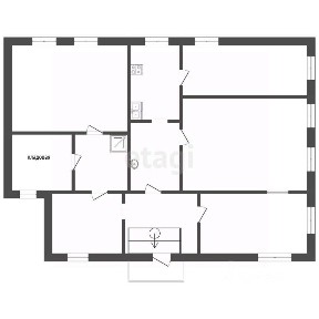 Продается 1-этажный дом, 52,6 м²