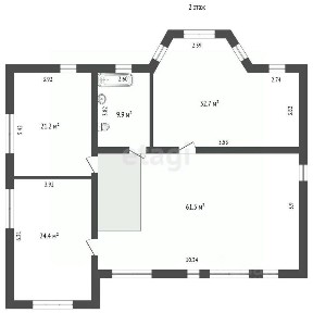 Продается 2-этажный дом, 439,1 м²