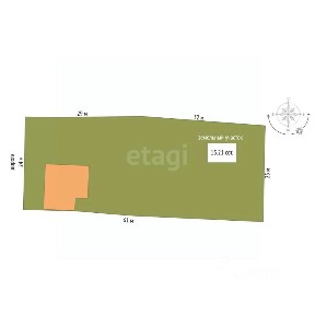 Продается 50% часть дома, 81,1 м²