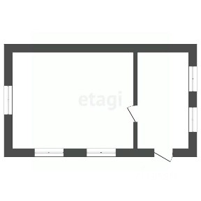 Продается 1-этажный дом, 25 м²