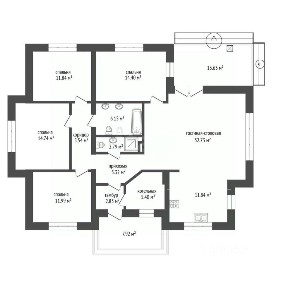 Продается 1-этажный дом, 145 м²