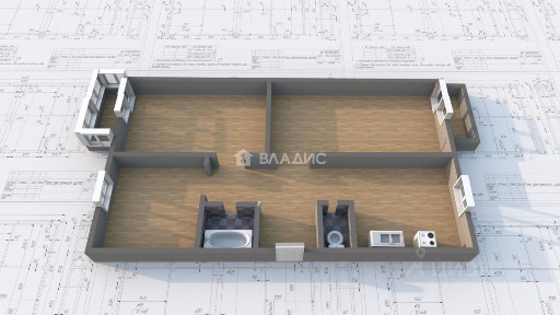Продается 3-комн. квартира, 67,9 м²