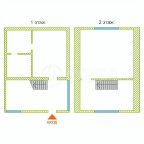 Продается 2-этажный дом, 91 м²