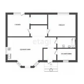 Продается 1-этажный дом, 85 м²