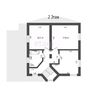 Продается 2-этажный дом, 210 м²