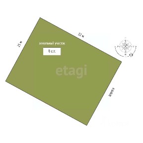 Продается участок, 8 сот.