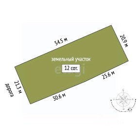 Продается 1-этажный дом, 167 м²