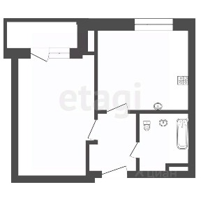 Продается 1-комн. квартира, 30,4 м²