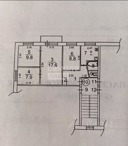 Продается 4-комн. квартира, 59,6 м²