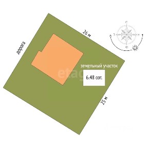 Продается 1-этажный дом, 88,5 м²