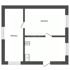 Продается 1-этажный дом, 25 м²