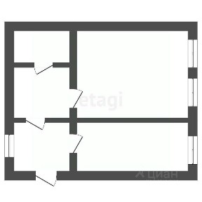 Продается 1-этажный дом, 32,8 м²