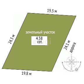 Продается 2-этажный дом, 24 м²