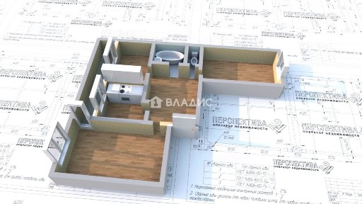 Продается 3-комн. квартира, 62,7 м²