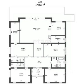 Продается 1-этажный дом, 281,1 м²