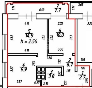 Продается 2-комн. квартира, 48 м²