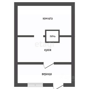 Продается 1-этажный дом, 21 м²