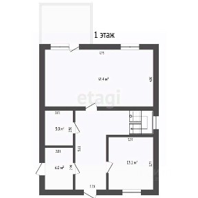 Продается 2-этажный дом, 142,4 м²