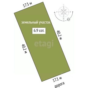 Продается 2-этажный дом, 50 м²