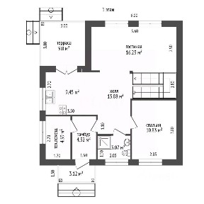 Продается 2-этажный дом, 120 м²