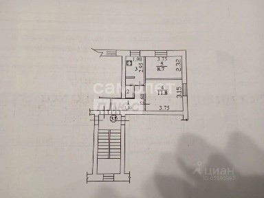 Продается 2-комн. квартира, 32,2 м²