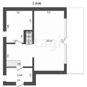 Продается 2-этажный дом, 107,2 м²