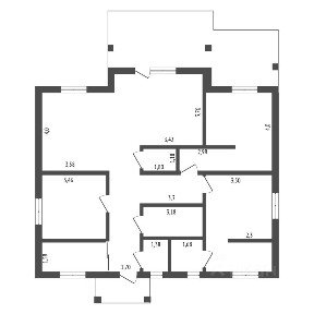 Продается 1-этажный коттедж, 152,7 м²