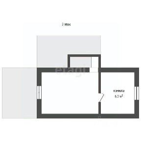 Продается 2-этажный дом, 45 м²