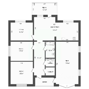 Продается 1-этажный дом, 155 м²