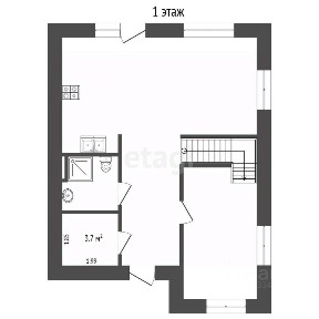 Продается 50% часть дома, 213 м²