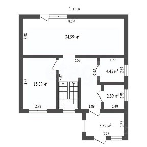 Продается 2-этажный дом, 149,3 м²