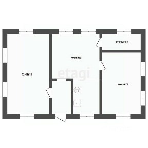 Продается 1-этажный дом, 84,9 м²