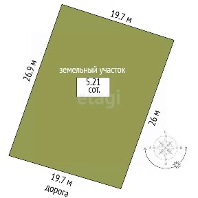 Продается 1-этажный дом, 18 м²
